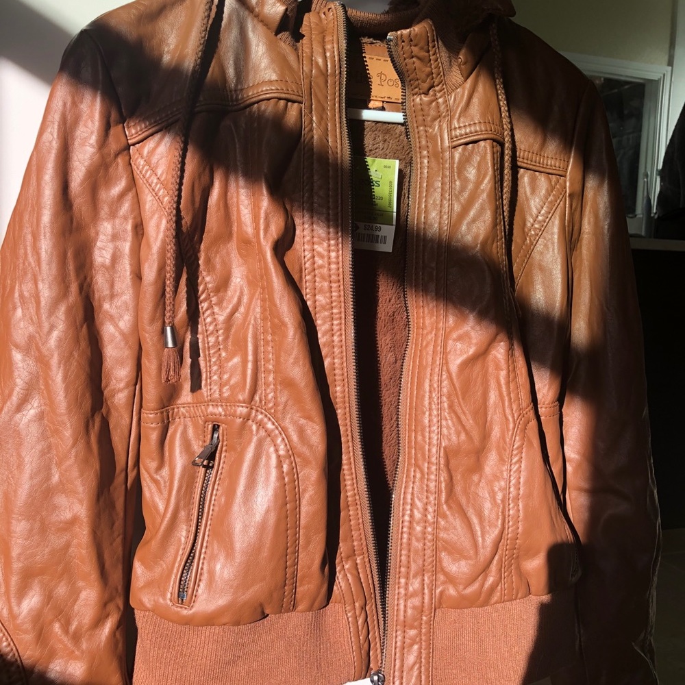 brown jacket - Picture 3 of 4